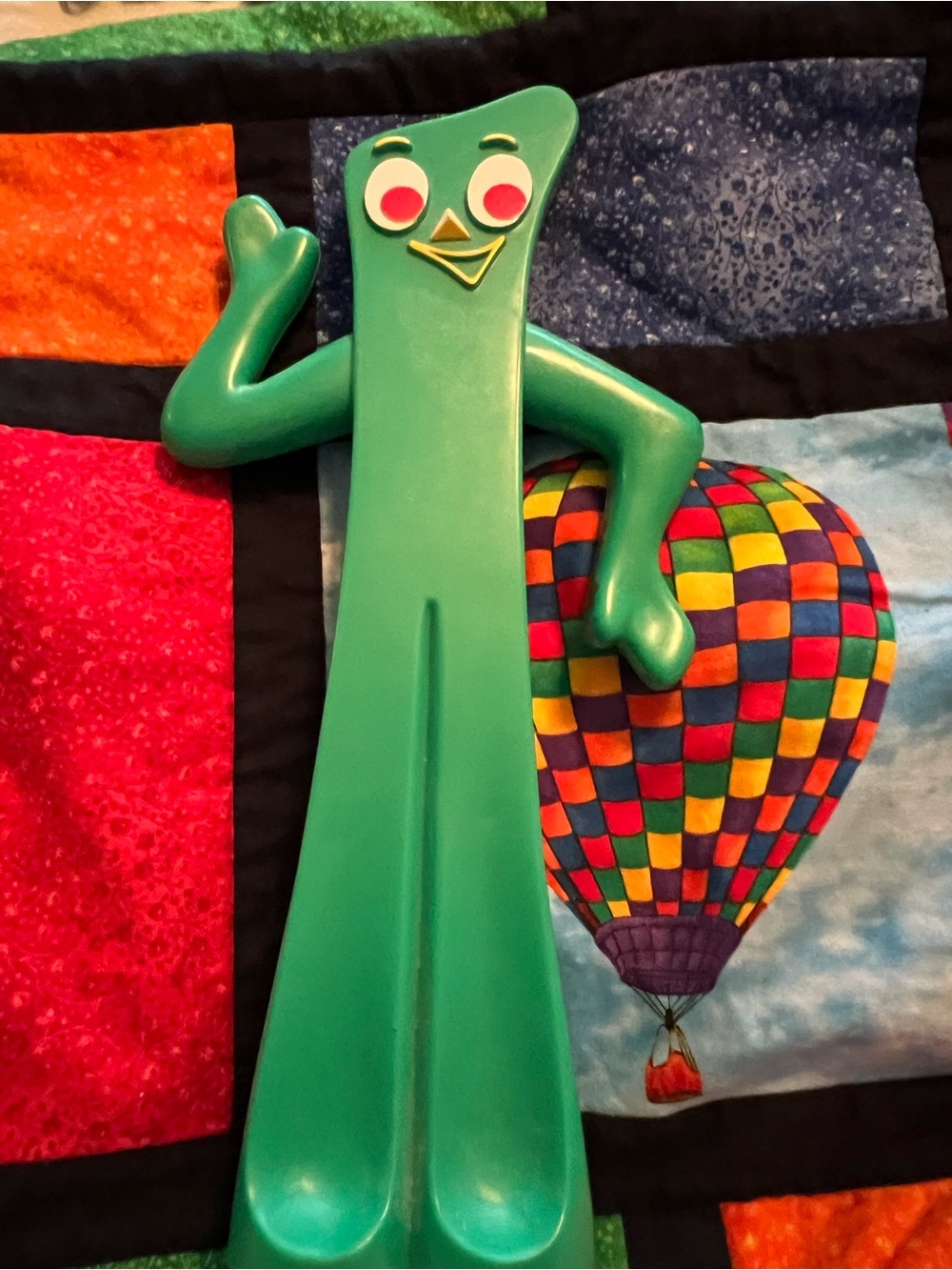 Authentic Working Gumby transistor radio 1985